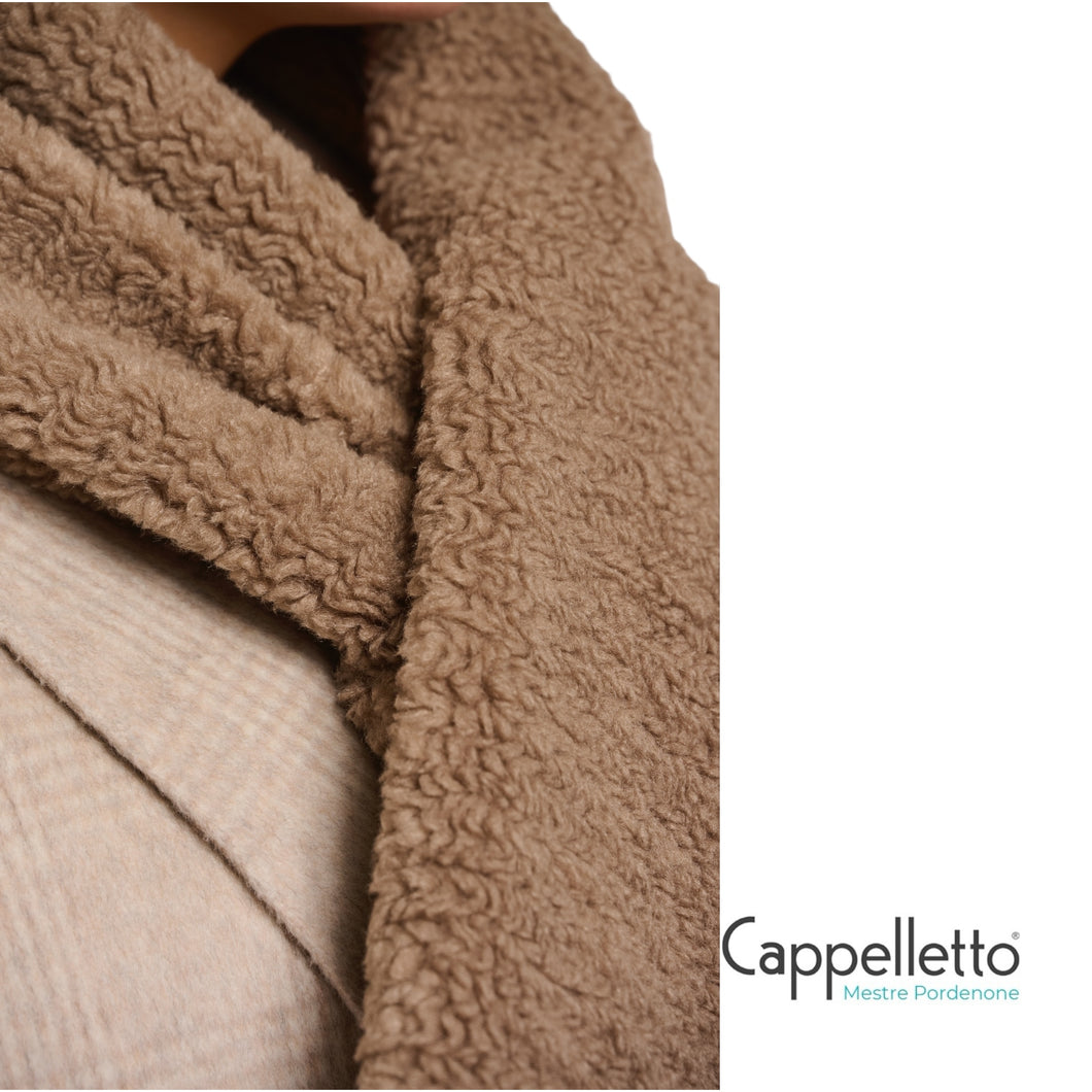 ASHO Sciarpa Teddy Toffee