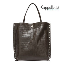 Carica l'immagine nel visualizzatore di Gallery, A'SPASSO M Foulard 70 Brown Espresso
