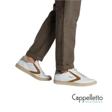 Carica l'immagine nel visualizzatore di Gallery, OLIMPIA Sneaker Uomo Pelle/Suede Taupe
