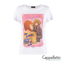 Carica l&#39;immagine nel visualizzatore di Gallery, DELIA T-Shirt Stampata Rosa

