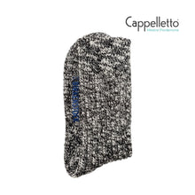 Carica l&#39;immagine nel visualizzatore di Gallery, Cotton Slub Calzino Black/Gray
