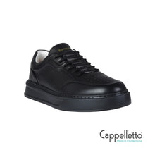 Carica l&#39;immagine nel visualizzatore di Gallery, PHOENIX Sneaker Uomo in Nappa Full Black

