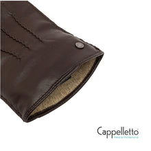 Carica l'immagine nel visualizzatore di Gallery, Guanti da Uomo in Nappa Testa di Moro
