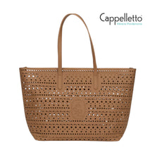 Carica l&#39;immagine nel visualizzatore di Gallery, LISA 034 Borsa Shopper Pelle Cuoio
