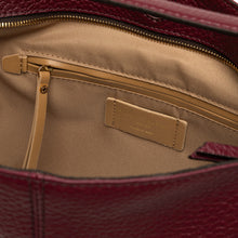 Carica l&#39;immagine nel visualizzatore di Gallery, NATASHA Borsa in Pelle Wine Berry
