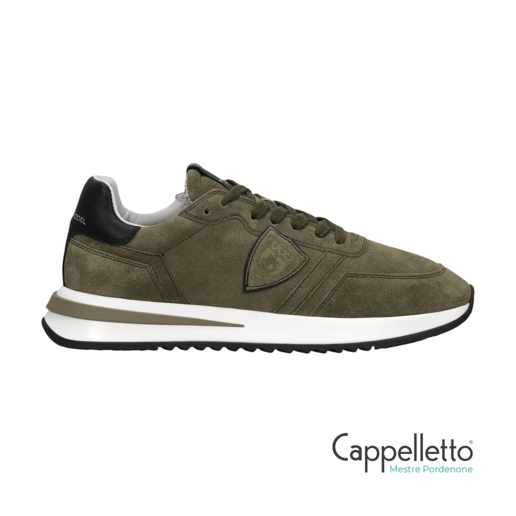 TROPEZ 2.1 Uomo Daim Broderie Militare/Nero DB02