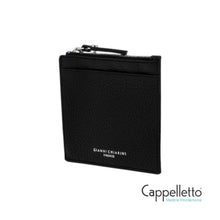Carica l&#39;immagine nel visualizzatore di Gallery, WALLETS GRAIN 13755 in Pelle Nera

