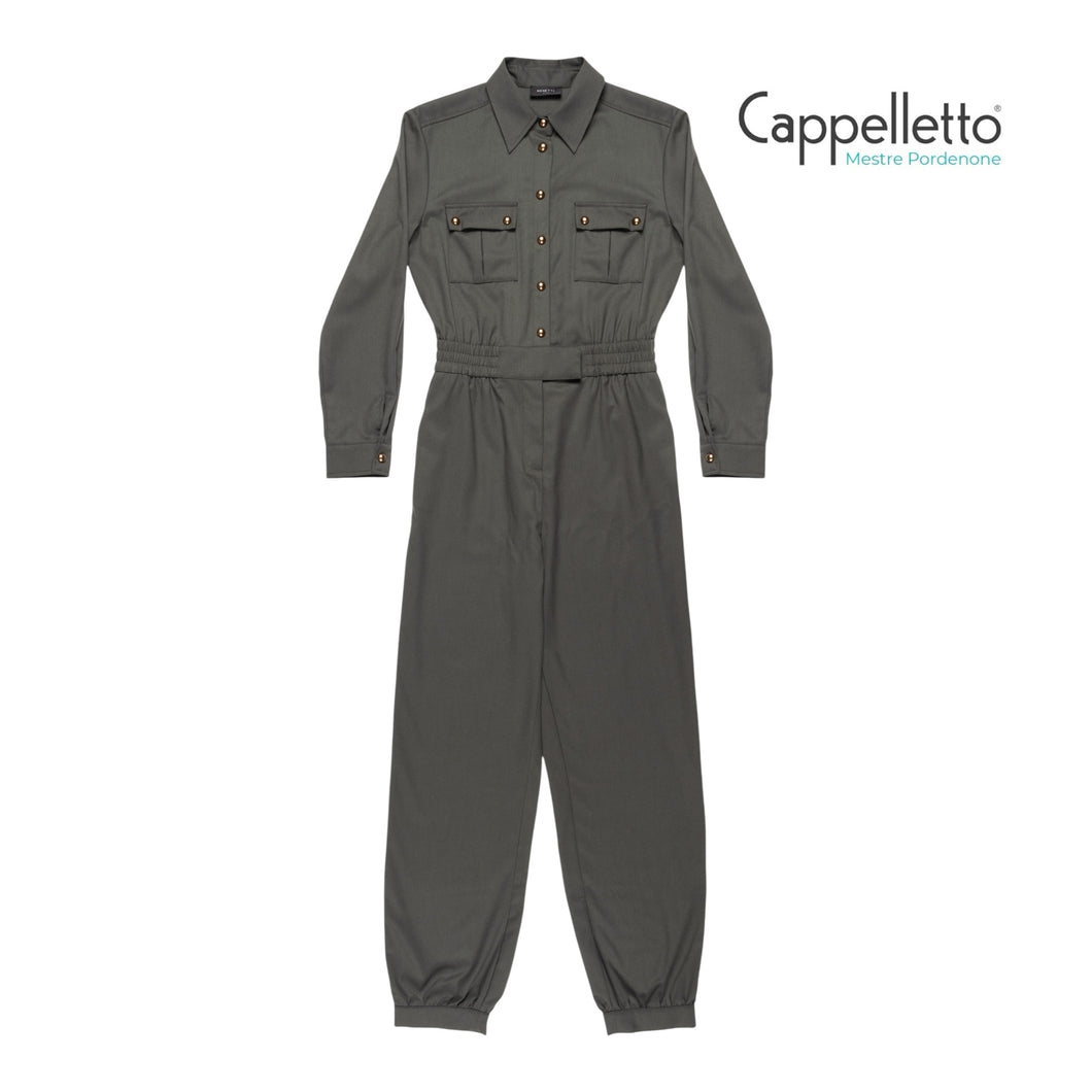 HERO Tuta Con Maniche Fresco Lana - Verde Militare