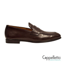 Carica l'immagine nel visualizzatore di Gallery, Loafer Uomo in Nappa Spoleto Testa di Moro

