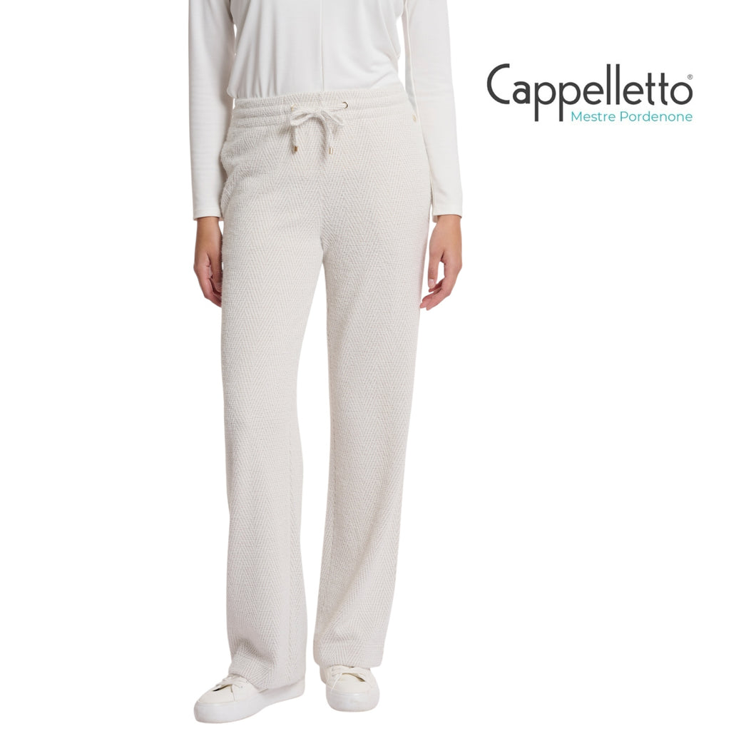 JAQUELINE Pantaloni a Gamba Larga Betulla