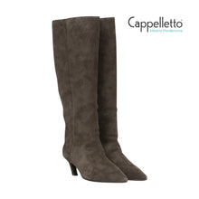 Carica l&#39;immagine nel visualizzatore di Gallery, VIOLET Stivale in Camoscio Africa
