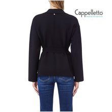 Carica l&#39;immagine nel visualizzatore di Gallery, Giacca in Maglia Nero MF5417

