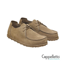 Carica l'immagine nel visualizzatore di Gallery, UTTI LACE Uomo Pelle scamosciata - Gray Taupe
