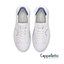 Carica l&#39;immagine nel visualizzatore di Gallery, TEMPLE LOW Uomo West Mixage Bianco/Blu WX13
