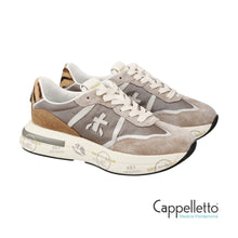 Carica l&#39;immagine nel visualizzatore di Gallery, CASSIE Sneaker Donna Sabbia 7675
