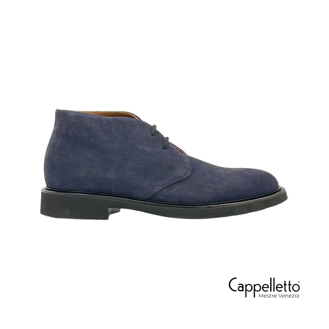 CHUKKA Uomo Visone Blu