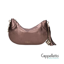 Carica l'immagine nel visualizzatore di Gallery, Borsetta 3047 in Pelle Laminata Metallic Gold
