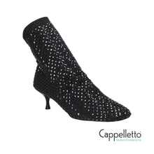Carica l'immagine nel visualizzatore di Gallery, LORI Stivaletto Strass Nero
