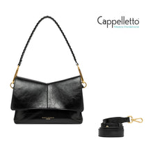 Carica l'immagine nel visualizzatore di Gallery, DIVA Borsa in Pelle Nero
