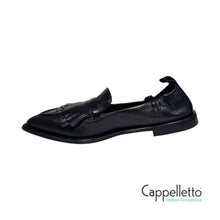 Carica l'immagine nel visualizzatore di Gallery, GRACE 1323 Scarpa Flat in Glove Nero
