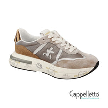 Carica l&#39;immagine nel visualizzatore di Gallery, CASSIE Sneaker Donna Sabbia 7675
