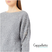 Carica l&#39;immagine nel visualizzatore di Gallery, Maglia Chiusa Manica Lunga Grey Melange CF5150
