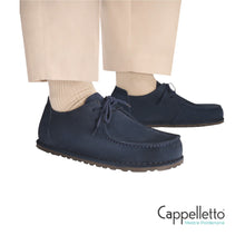 Carica l'immagine nel visualizzatore di Gallery, UTTI LACE Donna Pelle Scamosciata Navy
