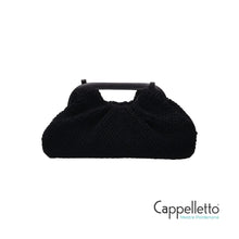 Carica l'immagine nel visualizzatore di Gallery, JANINE Borsa Small 3027 Tessuto Nero
