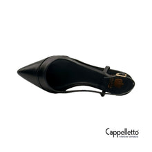 Carica l'immagine nel visualizzatore di Gallery, SlingBack Flat 2006 Berlino Nero
