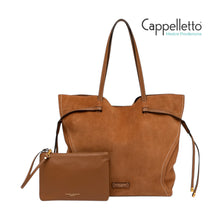 Carica l'immagine nel visualizzatore di Gallery, VIOLETTE Borsa in Suede Caramel
