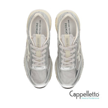 Carica l'immagine nel visualizzatore di Gallery, MOERUND Sneaker Donna Laminato Argento 8084
