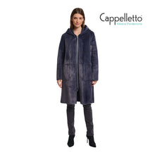 Carica l&#39;immagine nel visualizzatore di Gallery, OVA Cappotto Reversibile Grigio Notte
