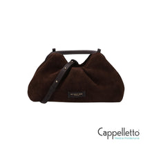 Carica l'immagine nel visualizzatore di Gallery, JANINE Borsa Small 3027 Suede Testa di Moro
