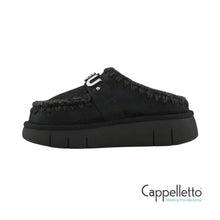 Carica l&#39;immagine nel visualizzatore di Gallery, Bounce Clog Special Leather Cracked Black
