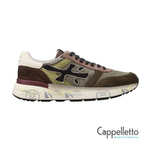 Carica l'immagine nel visualizzatore di Gallery, MICK Sneaker Uomo Military Green/Brown 7717
