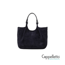 Carica l'immagine nel visualizzatore di Gallery, DUA Borsa Media Suede Notturno
