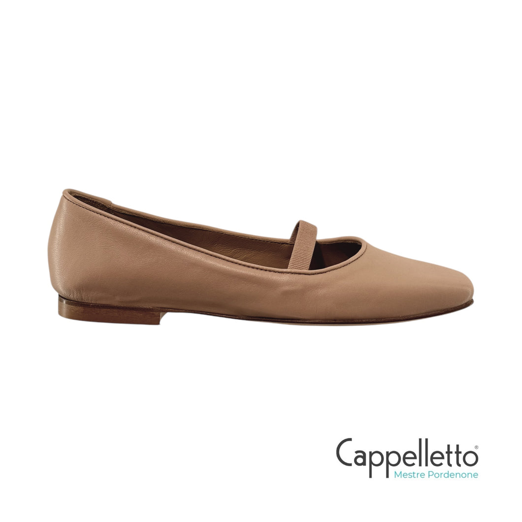 Ballerina Donna 1826/M Nappa Beige