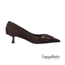 Carica l'immagine nel visualizzatore di Gallery, ASTRA Pumps 40 Suede Testa di Moro
