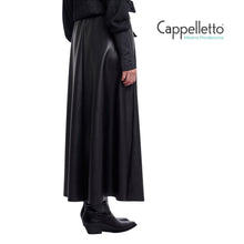 Carica l'immagine nel visualizzatore di Gallery, CHELSEA Gonna Lunga con Cintura Dark Navy
