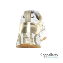 Carica l'immagine nel visualizzatore di Gallery, CLUB105 Sneaker Donna Suede/Paillettes Beige Platinum
