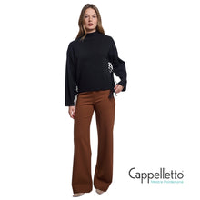 Carica l'immagine nel visualizzatore di Gallery, MELIS PullOver con Frange Nero
