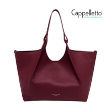 Carica l&#39;immagine nel visualizzatore di Gallery, DUA Big Borsa in Pelle WineBerry/T.Moro
