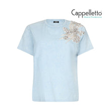 Carica l'immagine nel visualizzatore di Gallery, T-shirt con Ricamo Gioiello Cielo CA6010
