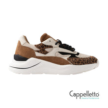 Carica l&#39;immagine nel visualizzatore di Gallery, FUGA Sneaker Donna Animalier Taupe
