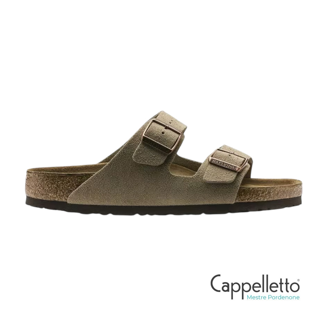 Arizona SFB Taupe Suede Leather Uomo