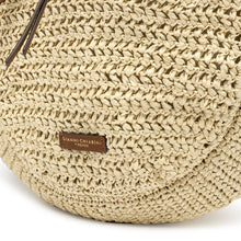 Carica l'immagine nel visualizzatore di Gallery, NEFELI Borsa Hobo in Raffia Corda
