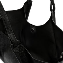 Carica l'immagine nel visualizzatore di Gallery, DUA Borsa Grande in Pelle Nero

