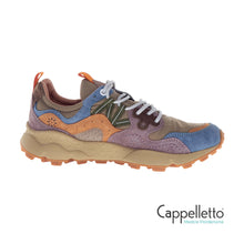 Carica l&#39;immagine nel visualizzatore di Gallery, YAMANO 3 UNI Suede/Nylon Petrol-Grey-Light Papaya
