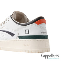 Carica l&#39;immagine nel visualizzatore di Gallery, TORNEO Sneaker Uomo White/T. Moro
