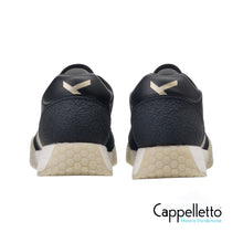 Carica l&#39;immagine nel visualizzatore di Gallery, Sneaker Donna 9312 Nero/Platino
